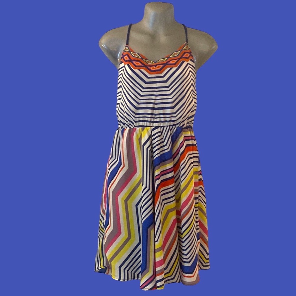 Fun colorful summer sundress